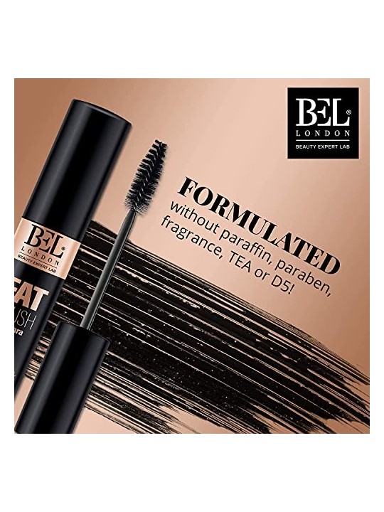 Bel London Mascara Volumizzante Fat Brush Intense Black 135ml donna