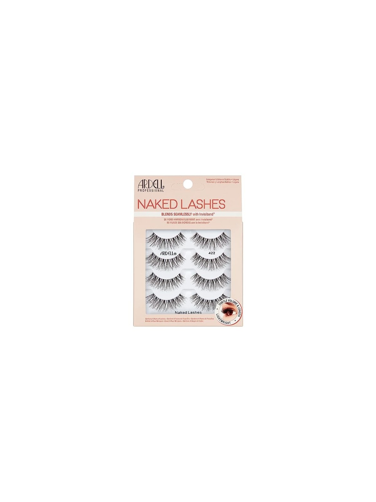Ardell Naked Lashes 422 False Eyelashes 4 pcs