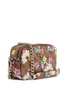 Guess Noelle Borsa a Tracolla con Doppie Zip Floreale Donna