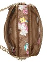 Guess Noelle Borsa a Tracolla con Doppie Zip Floreale Donna