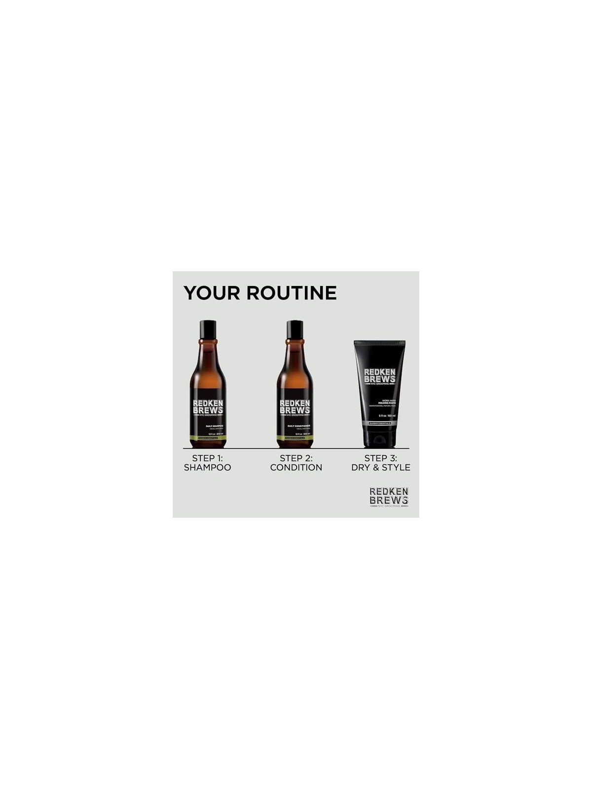 Redken Pasta modellante per capelli Brews Molding Paste 150ml uomo Redken www.essenzetotalstyle.com 