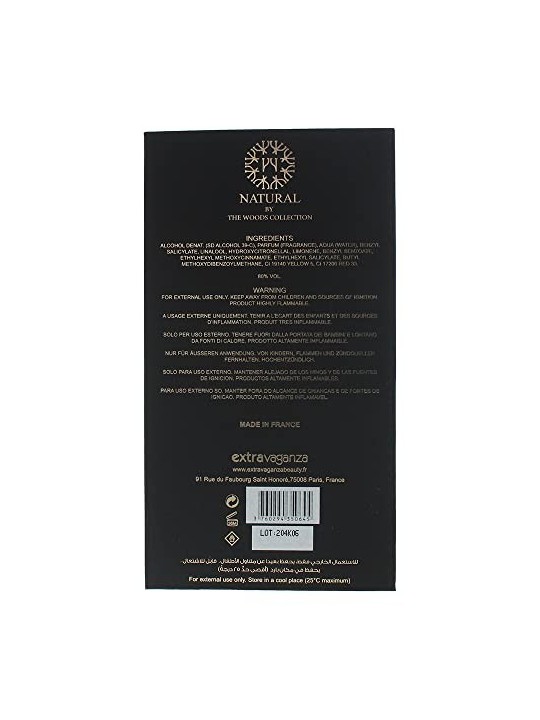 The Woods Collection eau de parfum segreto naturale unisex 100ml