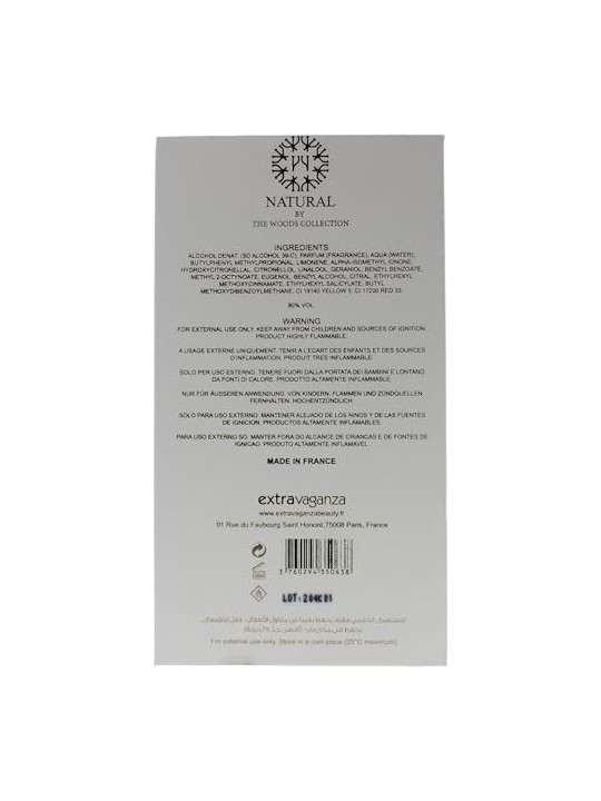 Profumo unisex The Woods Collection Natural Glow Eau De Parfum 100 ml