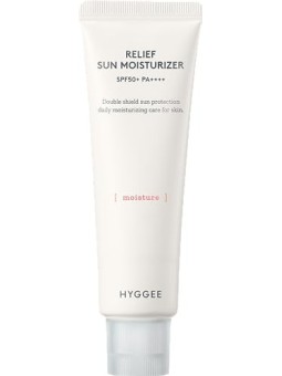 Hyggee RELIEF SUN Idratante con SPF50 50ml per donna