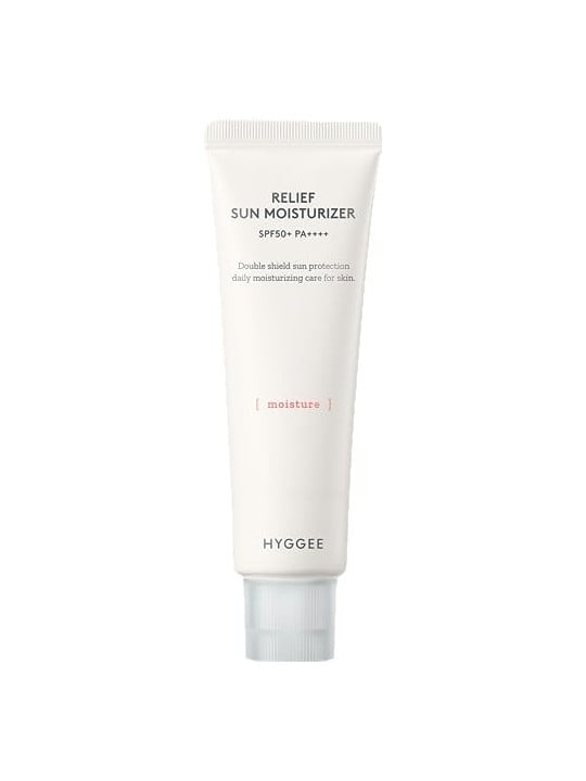 Hyggee RELIEF SUN Idratante con SPF50 50ml per donna
