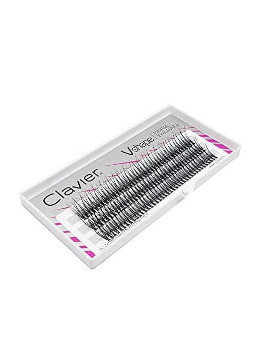 CLAVIER Ciuffi di ciglia Vshape 8mm