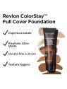 Fondotinta Revlon COLORSTAY FULL COVER 200nude 30ml donna