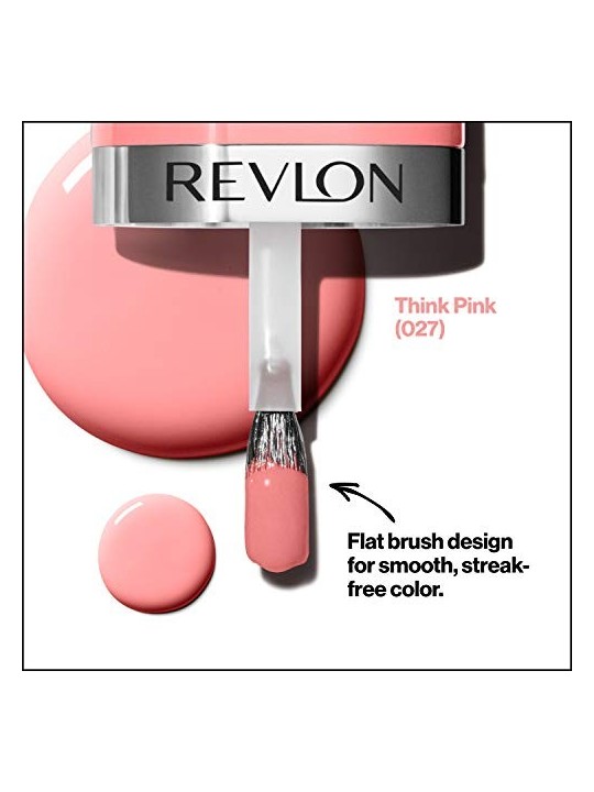 Revlon smalto per unghie rosa 027, 8ml - donna