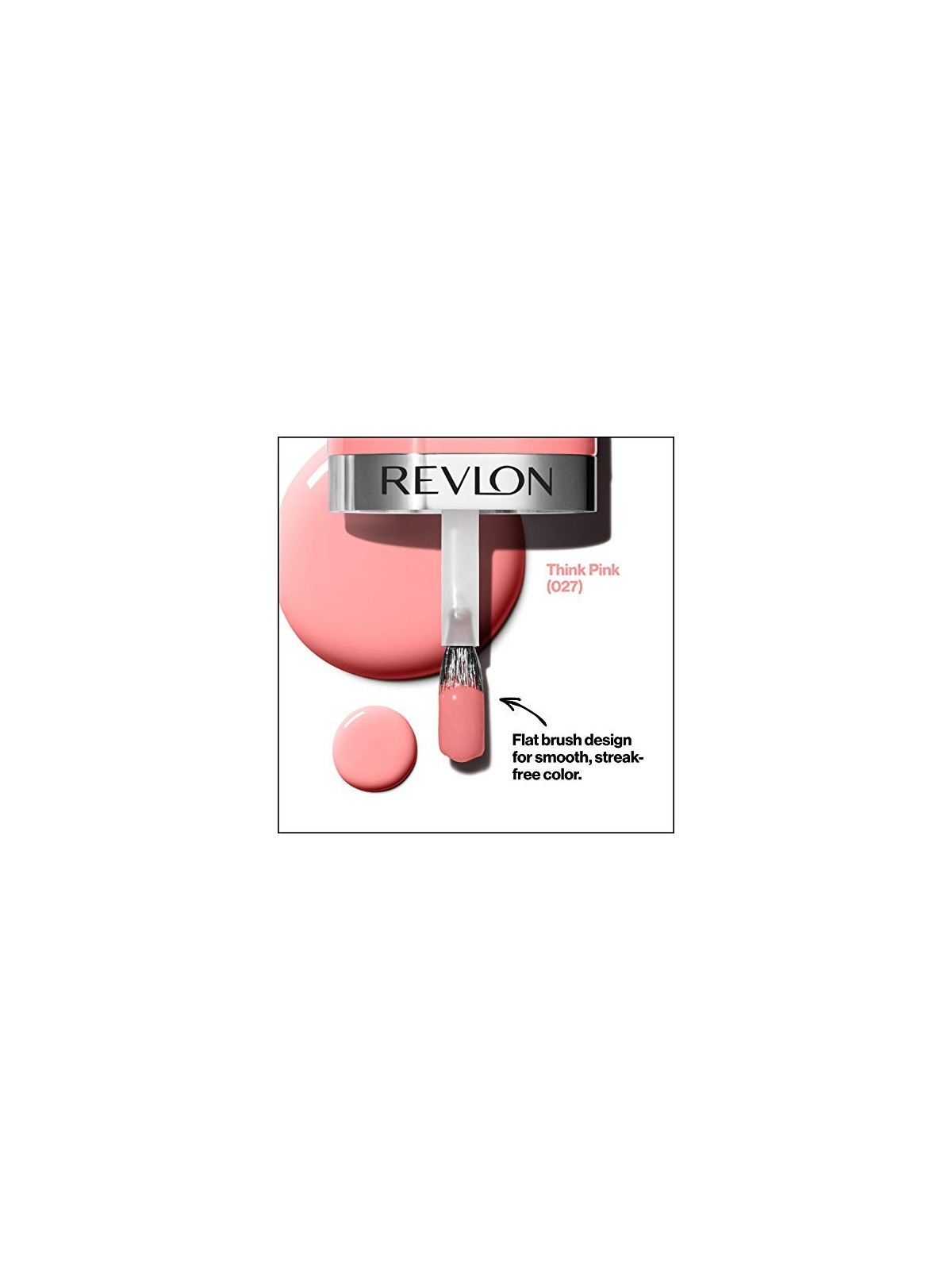 Revlon smalto per unghie rosa 027, 8ml - donna