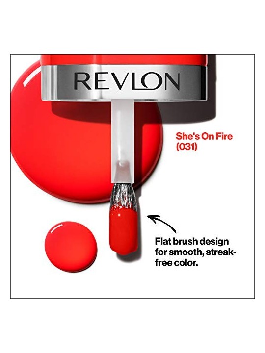 Revlon Mass Market ULTRA HD SNAP smalto per unghie 031shes on fire 8ml donna