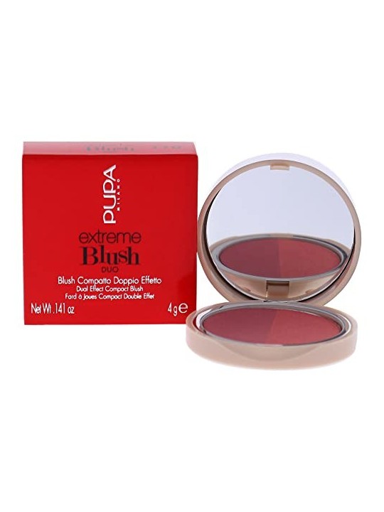 Pupa Extreme Cipria Blush 110 Amaranth Radiante Luccichio Anguria 4 g donna