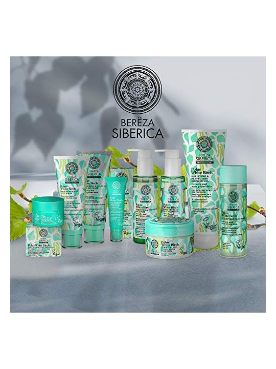 Detergente viso Natura Siberica Betulla Bianca 145ml