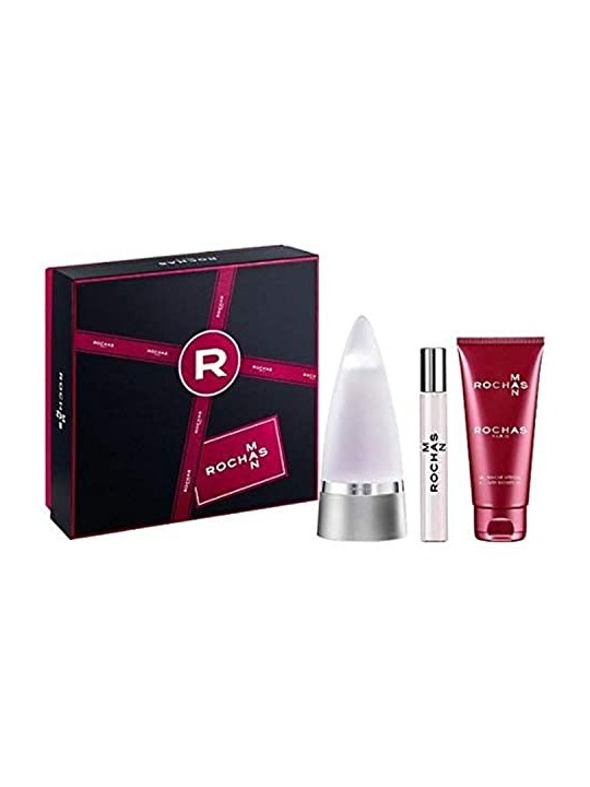 Rochas Man Gift Set EDT 100 ml, EDT 20 ml and Shower Gel 100 ml