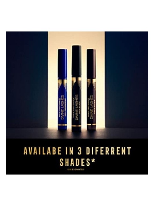 Max Factor Mascara Divine Lashes 24H Waterproof Mascara volume waterproof 9 ml donna Black