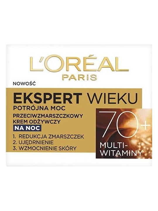 LOREAL Age Specialist Age Expert 70 crema notte nutriente antirughe 50ml