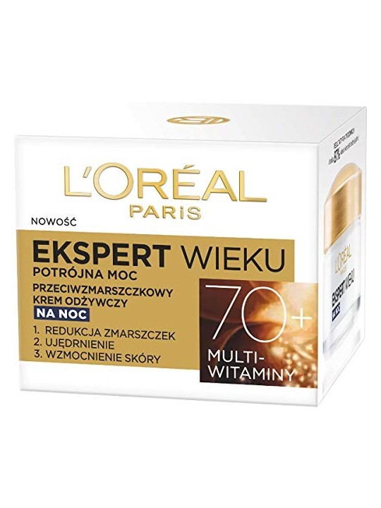 LOREAL Age Specialist Age Expert 70 crema notte nutriente antirughe 50ml