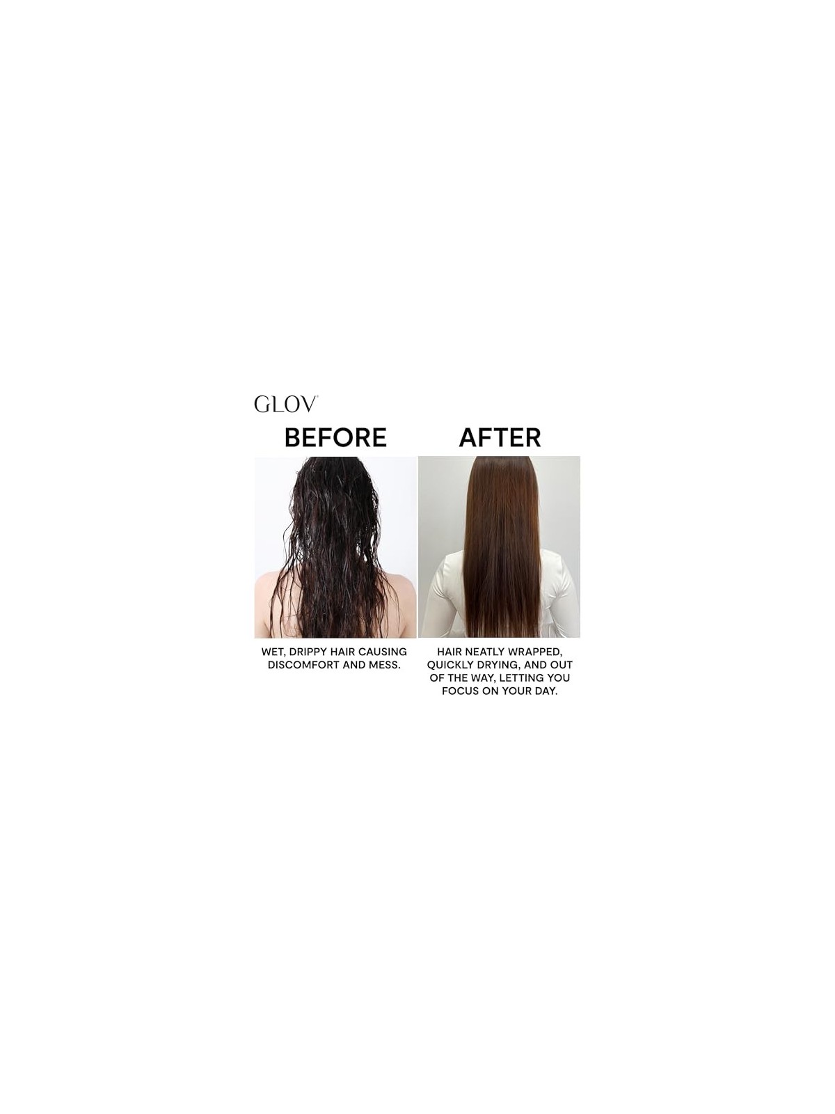 GLOV Hair Wrap Morbido turbante per capelli di Cheetah