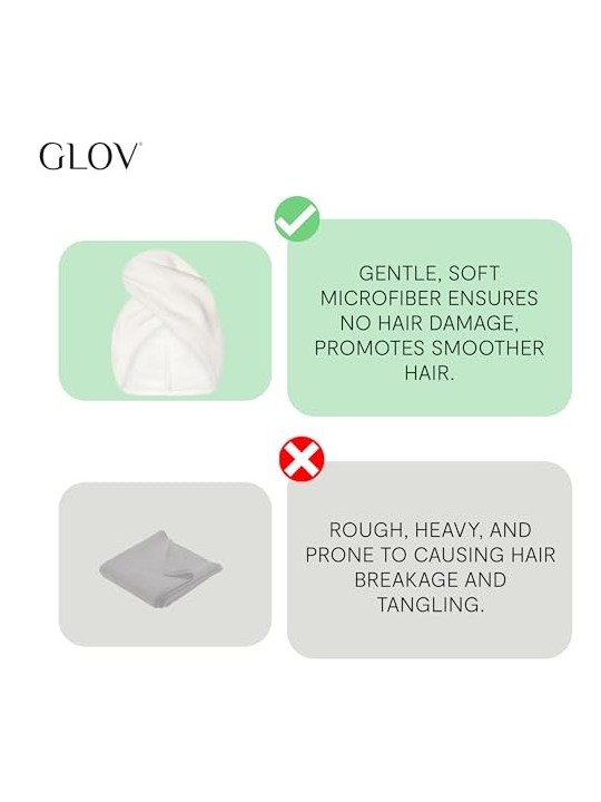 GLOV Hair Wrap Morbido turbante per capelli di Cheetah