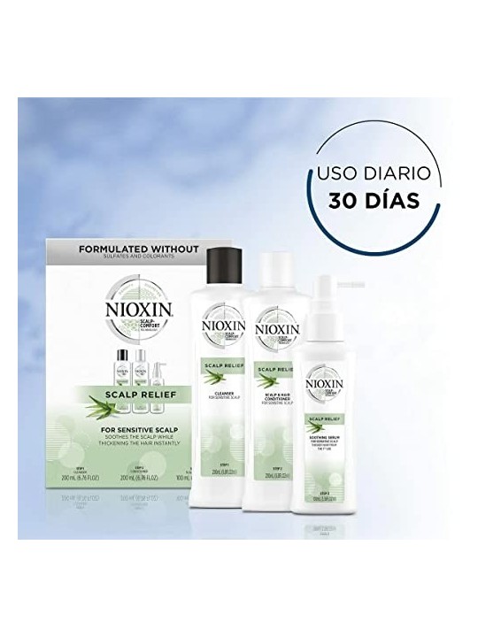 Nioxin SCALP RELIEF Detergente per Cuoio Capelluto Sensibile 200 ml
