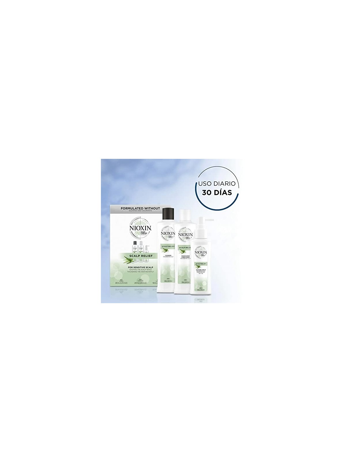 Nioxin SCALP RELIEF Detergente per Cuoio Capelluto Sensibile 200 ml