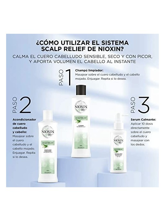 Nioxin SCALP RELIEF Detergente per Cuoio Capelluto Sensibile 200 ml