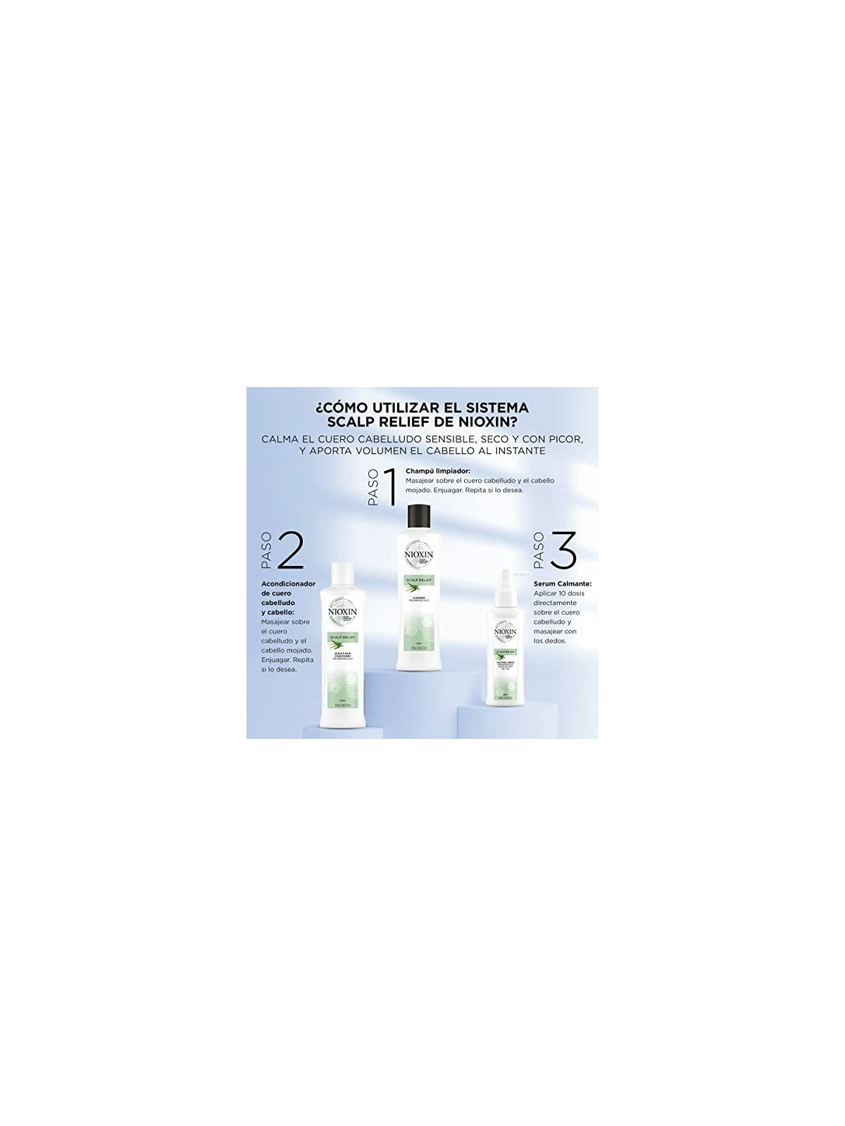 Nioxin SCALP RELIEF Detergente per Cuoio Capelluto Sensibile 200 ml