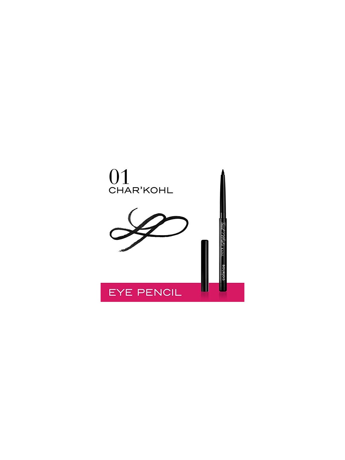 Bourjois TWIST KAJAL 01 Char'kohl unisex