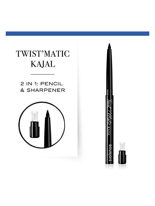 Bourjois TWIST KAJAL 01 Char'kohl unisex