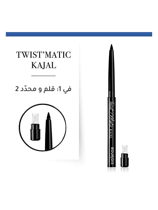 Bourjois TWIST KAJAL 01 Char'kohl unisex