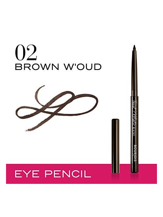 Bourjois TWIST KAJAL 02 Marrone Woud unisex Bourjois www.essenzetotalstyle.com 