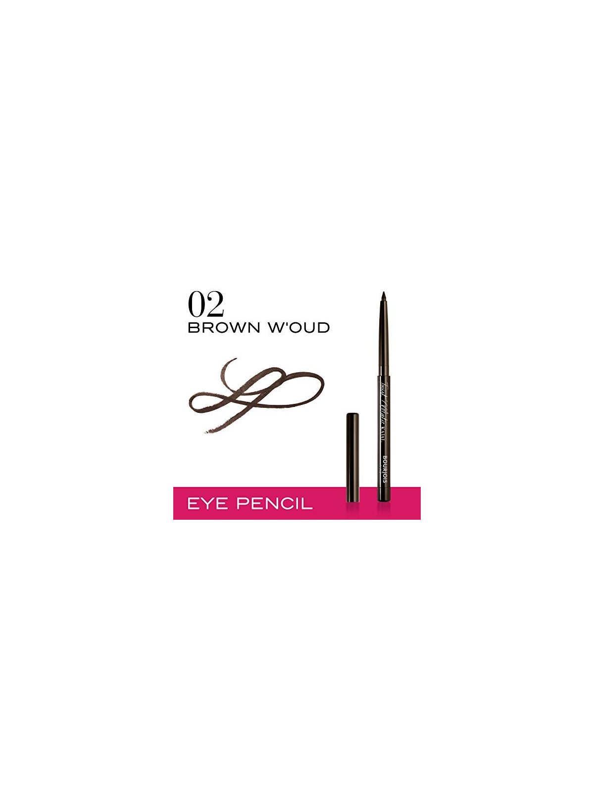 Bourjois TWIST KAJAL 02 Marrone Woud unisex Bourjois www.essenzetotalstyle.com 