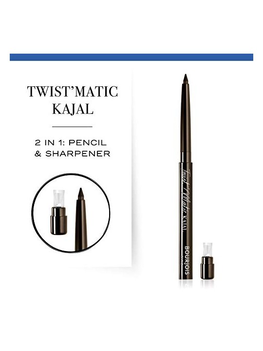 Bourjois TWIST KAJAL 02 Marrone Woud unisex Bourjois www.essenzetotalstyle.com 