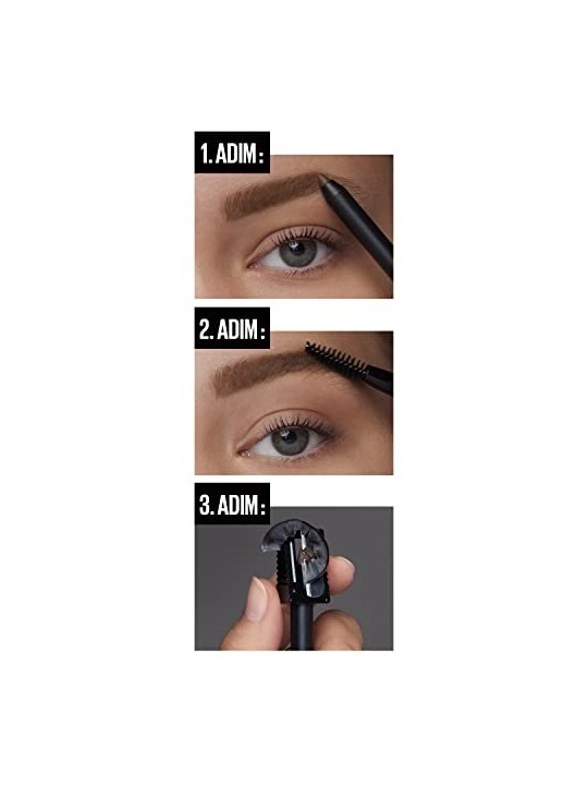 Matita Sopracciglia Maybelline Tattoo Brow 36H 07 Deep Brown