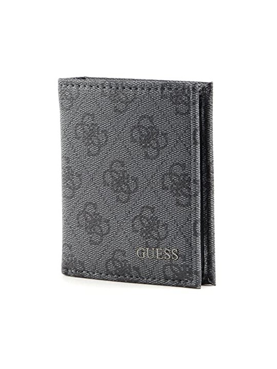 Portafoglio Guess Vezzola SMVZLALEA22 Nero Uomo
