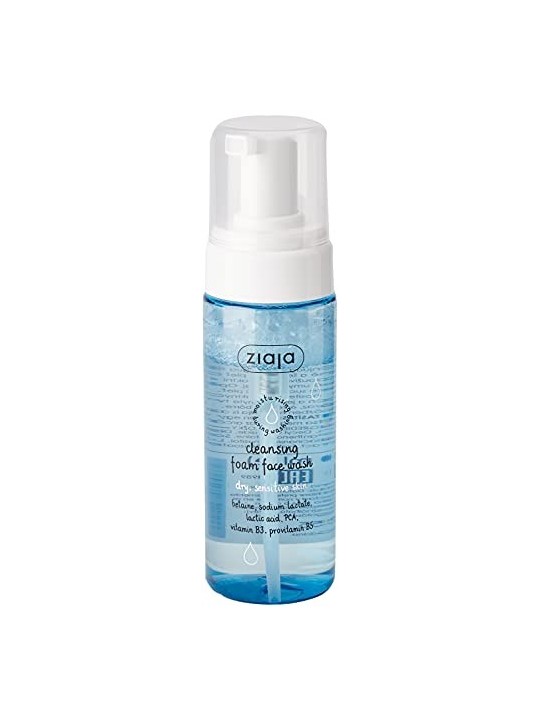 Detergente viso in schiuma pelle secca e sensibile 150ml