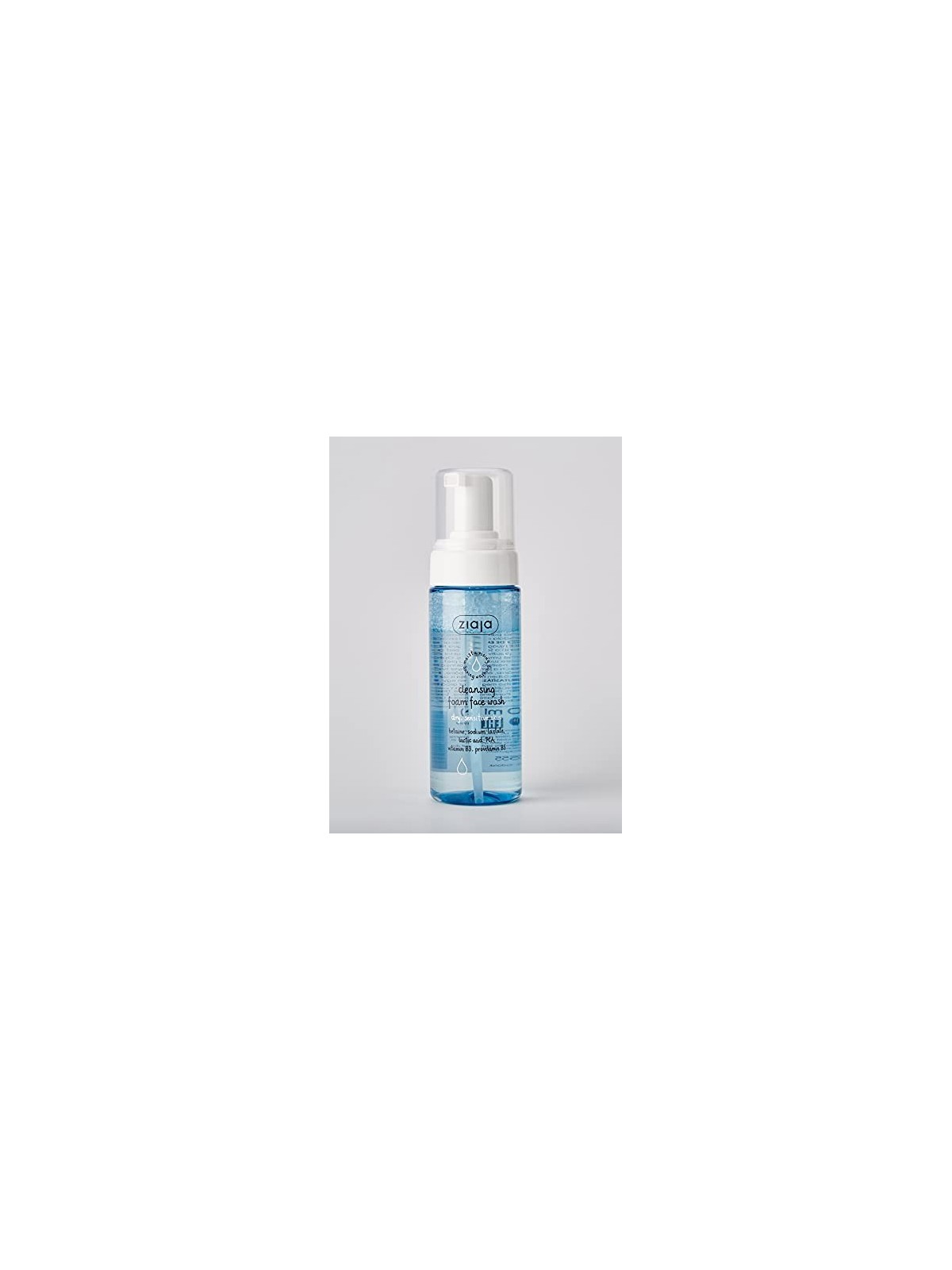 Detergente viso in schiuma pelle secca e sensibile 150ml