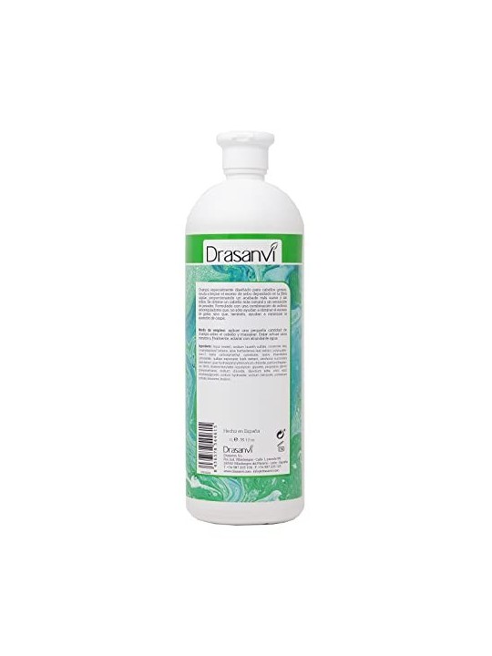 Shampoo Biotina e Aloe Vera per Capelli Grassi 1000ml Unisex