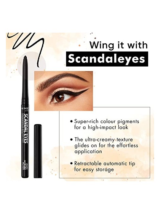 Rimmel Scandal Eyes Exaggerate Eye Definer Nero 0,35 g