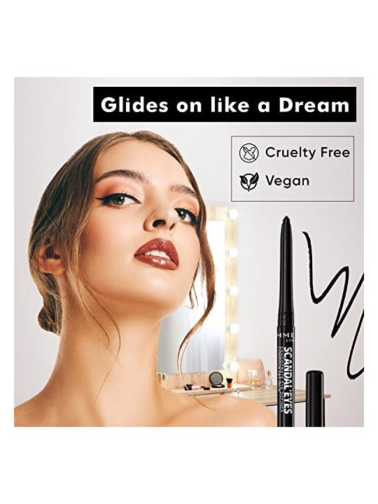 Rimmel Scandal Eyes Exaggerate Eye Definer Nero 0,35 g