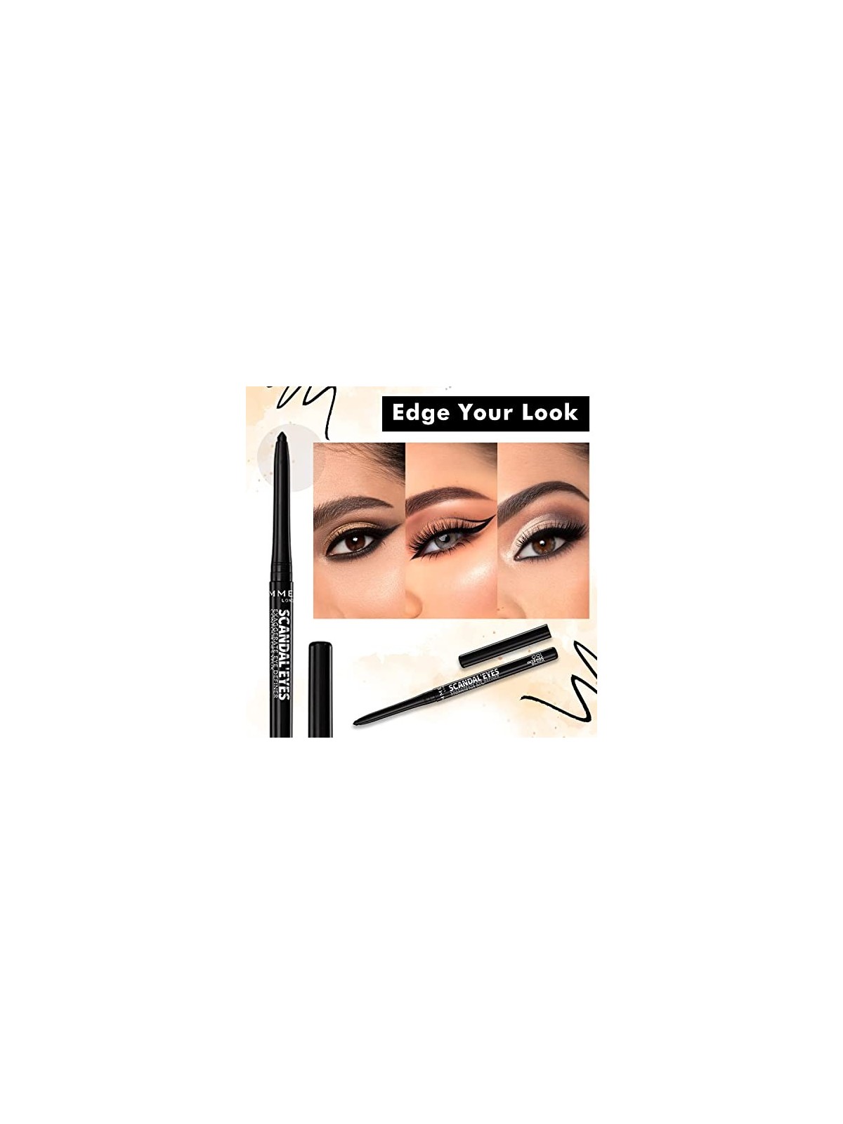Rimmel Scandal Eyes Exaggerate Eye Definer Nero 0,35 g