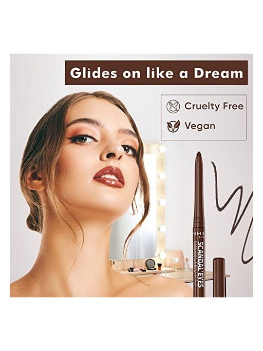 Rimmel Scandal Eyes Exaggerate Eye Definer Marrone Cioccolato 0,35 g