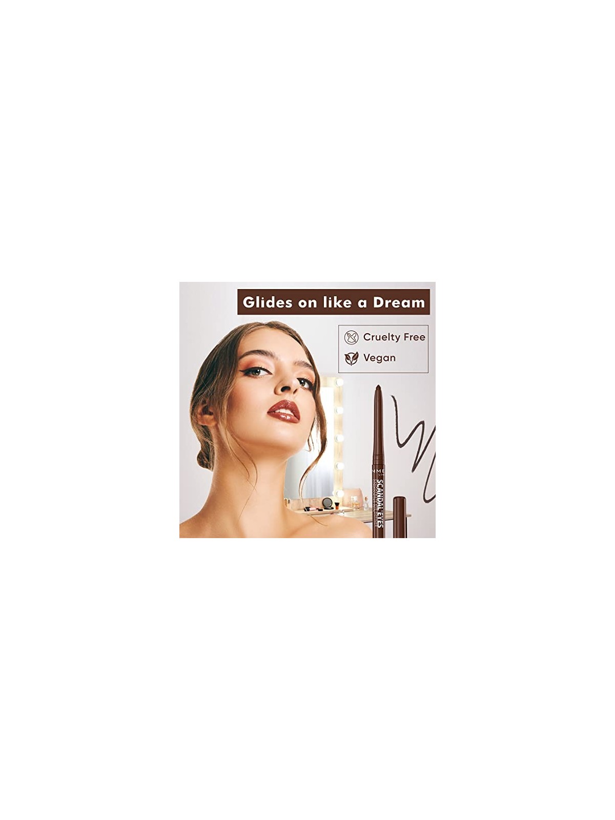 Rimmel Scandal Eyes Exaggerate Eye Definer Marrone Cioccolato 0,35 g
