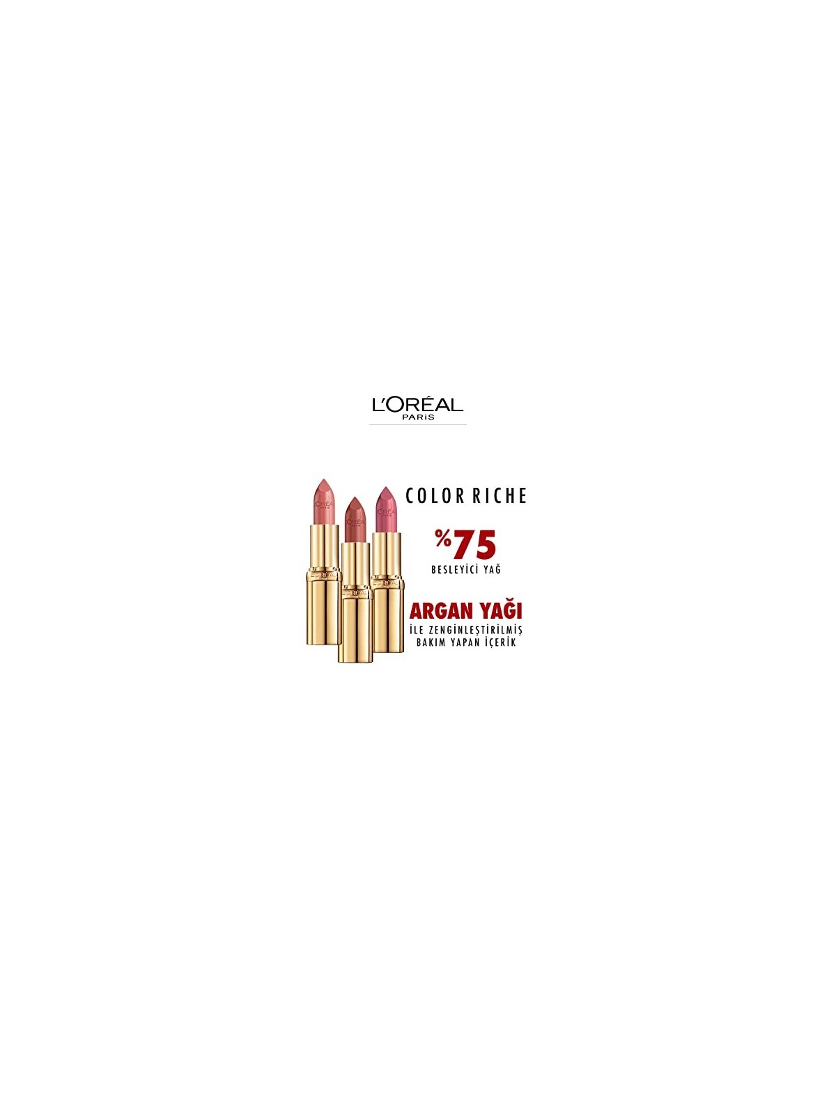 L'Orï¿½ï¿½al Color Riche Listick Moisturizing Lipstick 48 g 125