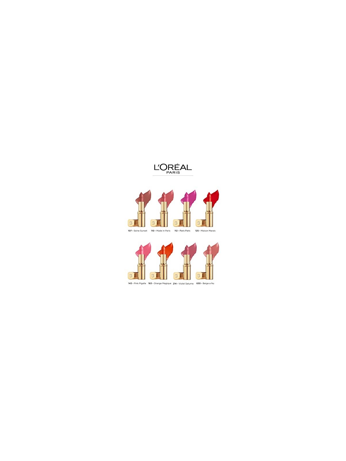 L'Orï¿½ï¿½al Color Riche Listick Moisturizing Lipstick 48 g 125