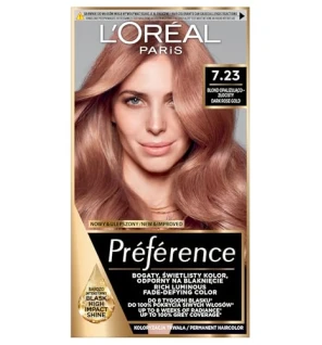 Tintura per capelli Preference 723 Dark Rose Gold