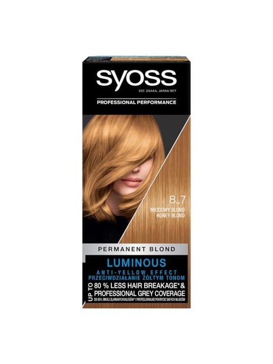 Syoss Permanent Coloration 50 ml donna 87 Honey Blond