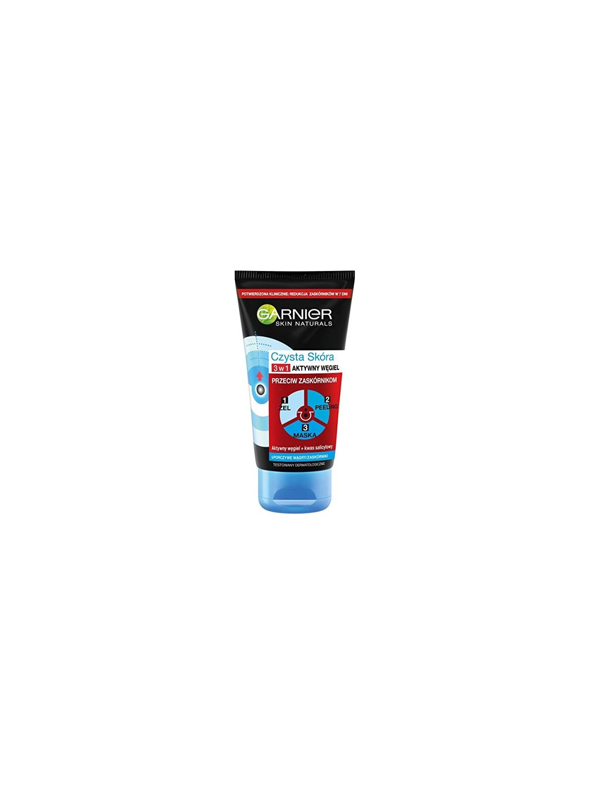 GARNIER Clean Skin Intensive Charcoal gel 3in1