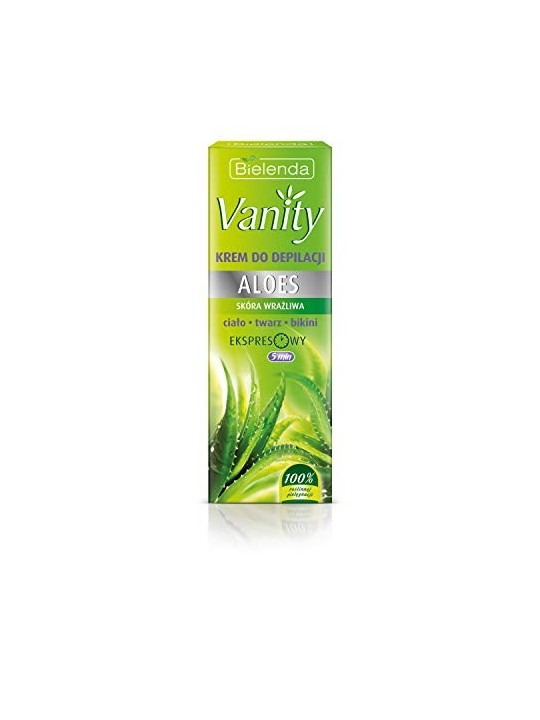 BIELENDA Vanity Aloes crema depilatoria pelli sensibili