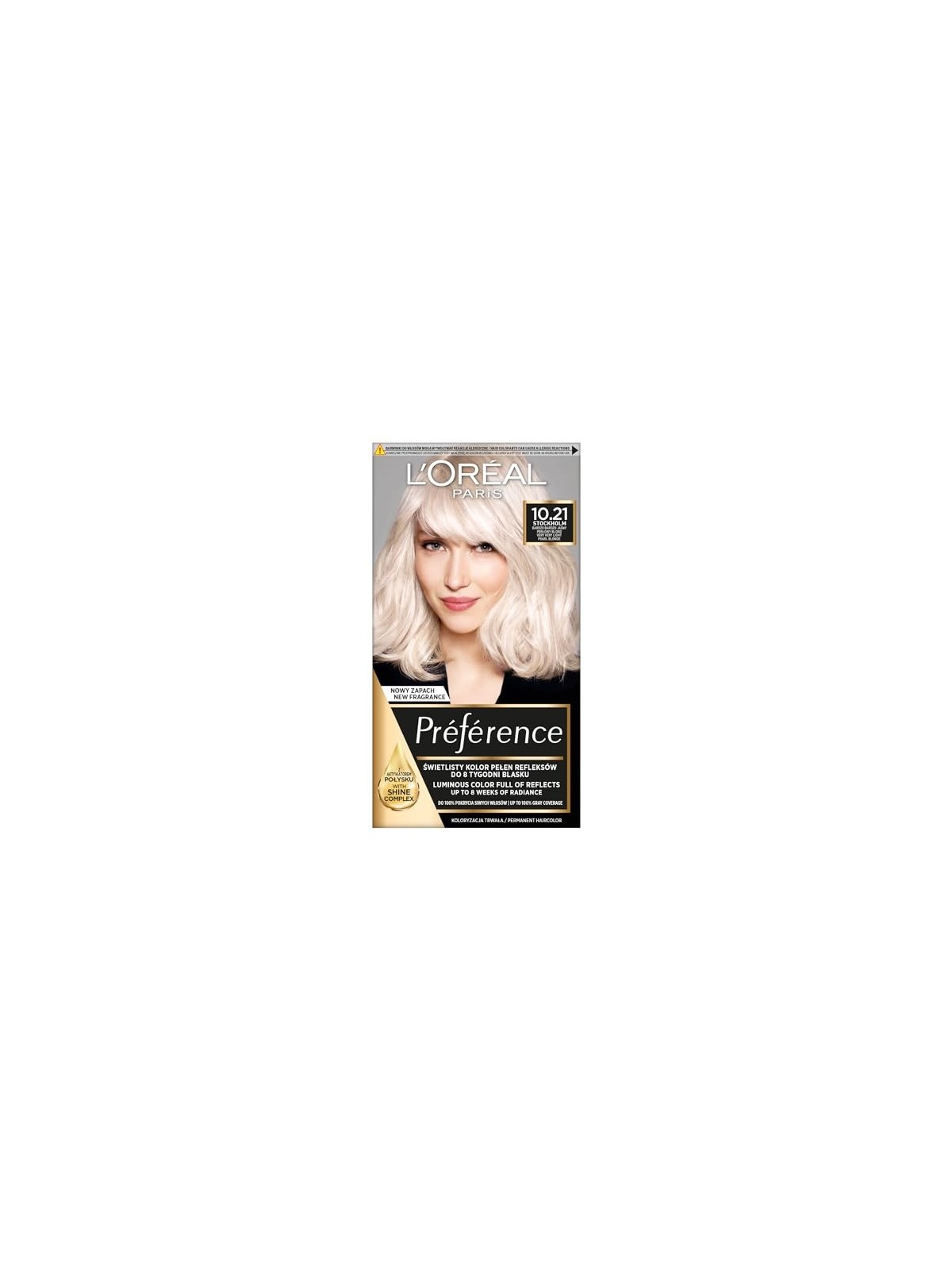 LOREAL Hair Dye Recital Preference Z2 2110 Stockholm