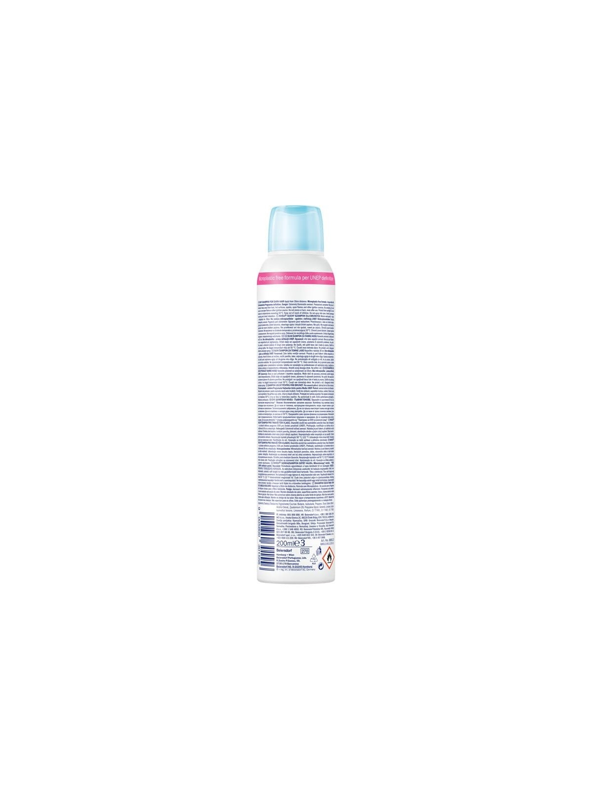 Shampoo Secco Nivea Toni Scuri 200 ml donna